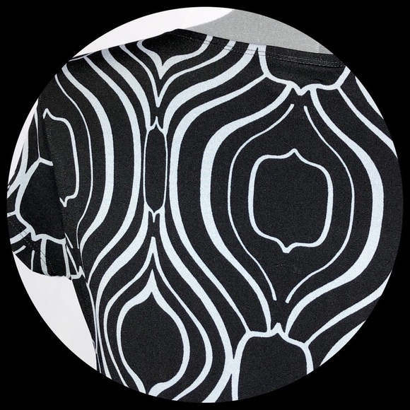 𝅺sweet Storm All Occasion Black & Gray Print Dress - Picture 6 of 6